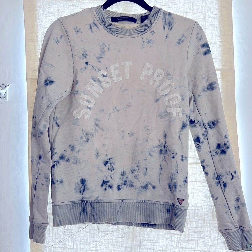 SCOTCH & SODA Tie Dye Sunset Proof sweatshirt